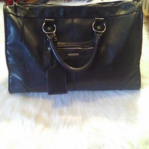 VINTAGE LARGE LEATHER VS BAG